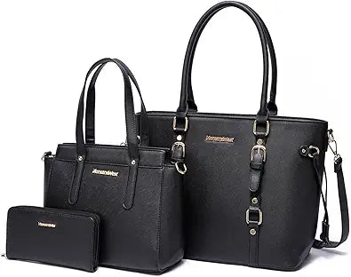Montana West 3PCS Purses for Women Tote and Wallet Set