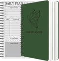 Day Planner Notebook Undated Daily To Do Planner - Durable Dark Blue