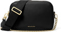 Bryant Medium Double Zip Crossbody Bag - Pebbled Leather Chain