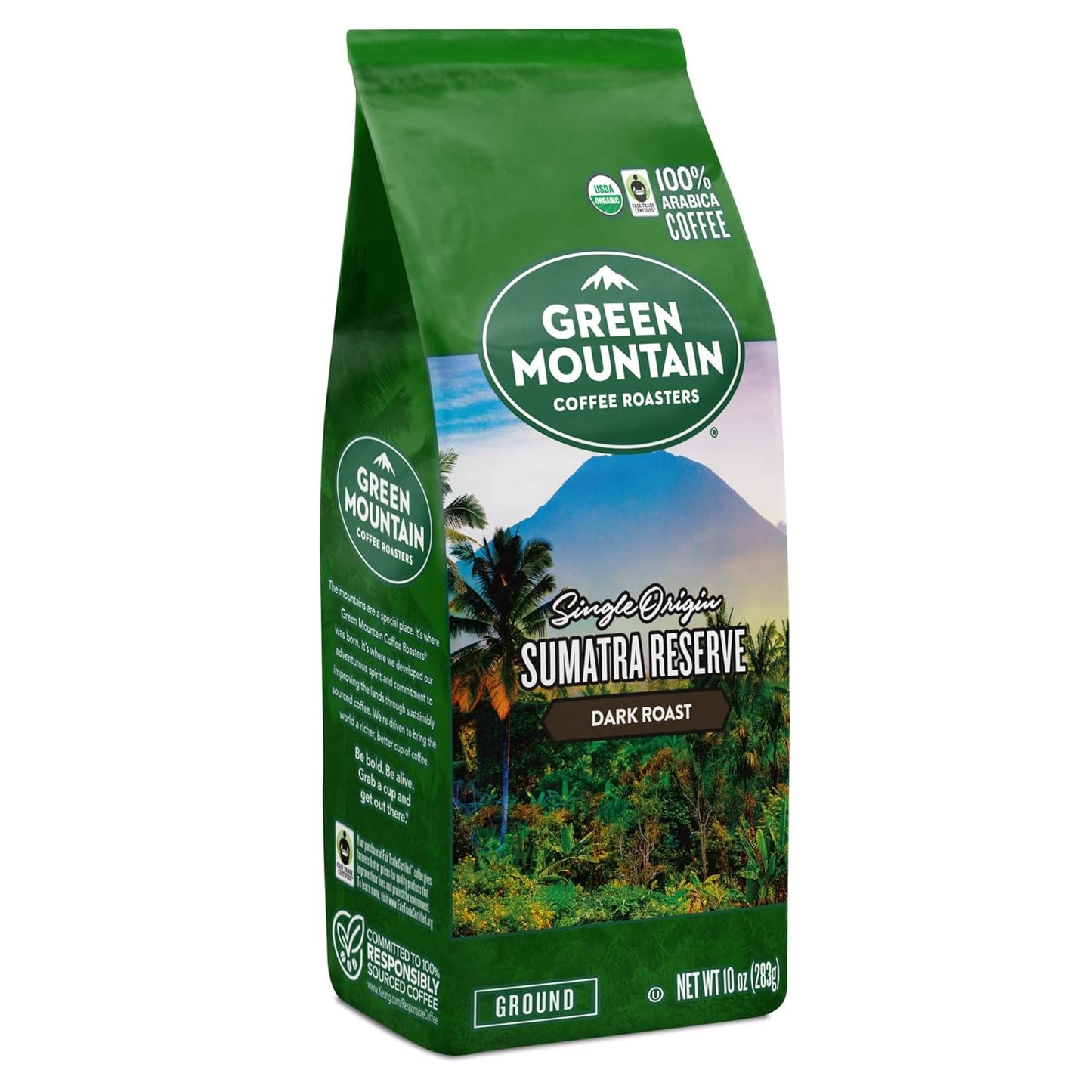 Fair Trade Organic Sumatra Reserve Dark Roast - 10oz