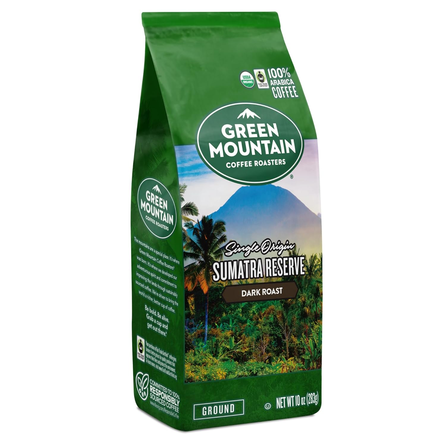 Fair Trade Organic Sumatra Reserve Dark Roast - 10oz
