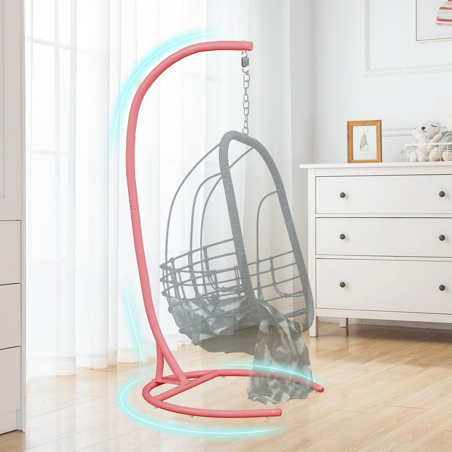 Hammock Stand Only for Hanging Chair Swing Indoor Outdoor Use
