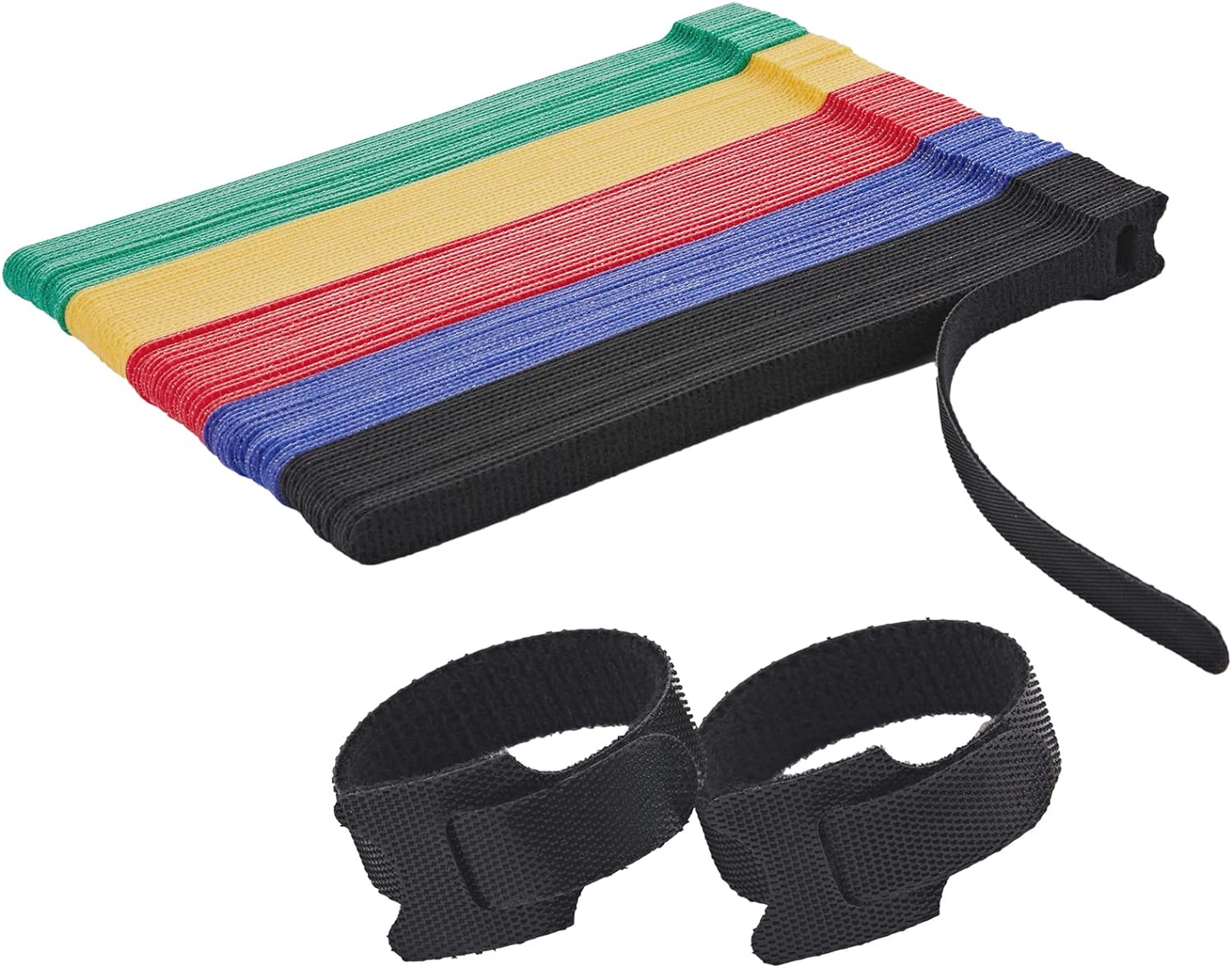 100 Reusable Cable Ties for Ultimate Organization