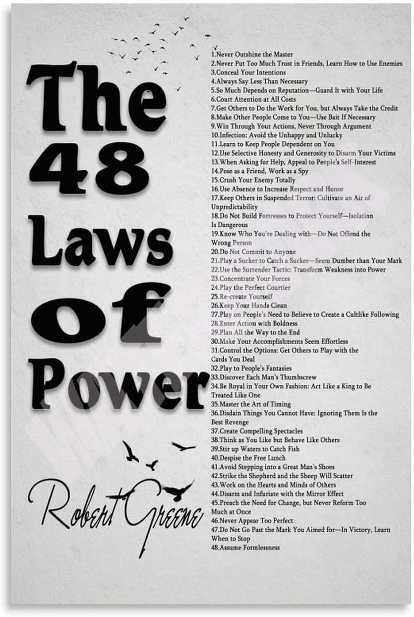 Empower Your Space with Robert Greene Poster