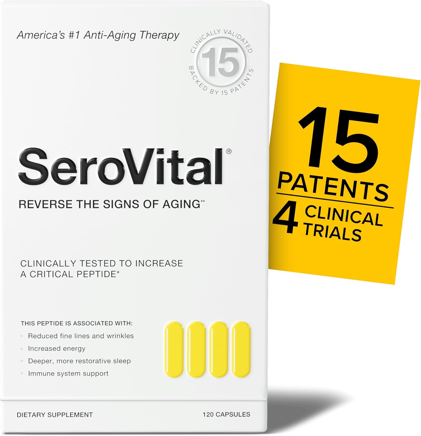 Serovital Renewal Complex - Anti Aging Supplements for Energy
