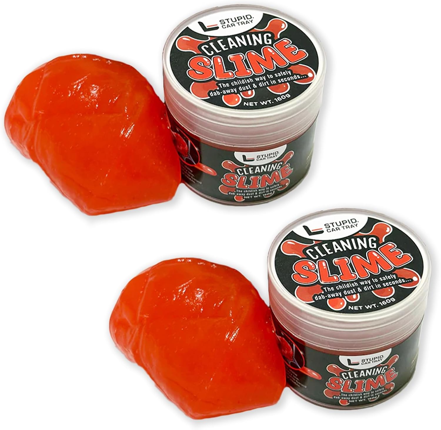 Ultimate Car Cleaner Gel - Dust & Dirt Remover - 13.35oz x2