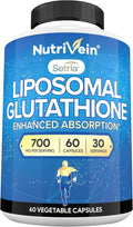 Nutrivein Liposomal Glutathione 700 mg - Cellular Antioxidant Boost