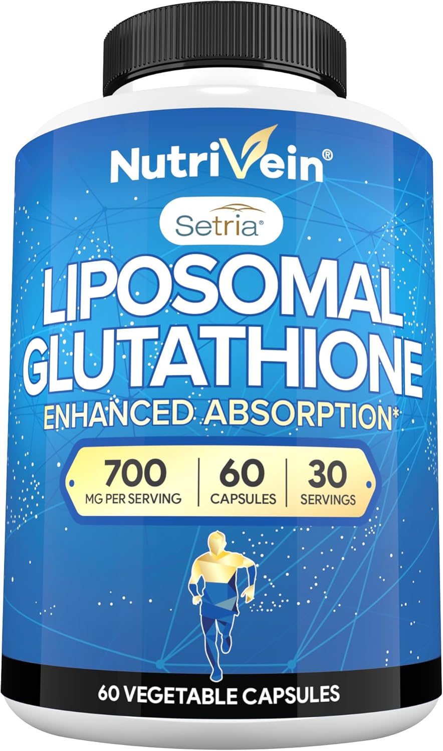 Premium Liposomal Glutathione Supplement for Vitality & Health