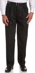 Haggar Work to Weekend Classic Fit Pleat Pants - Hidden Comfort Dress