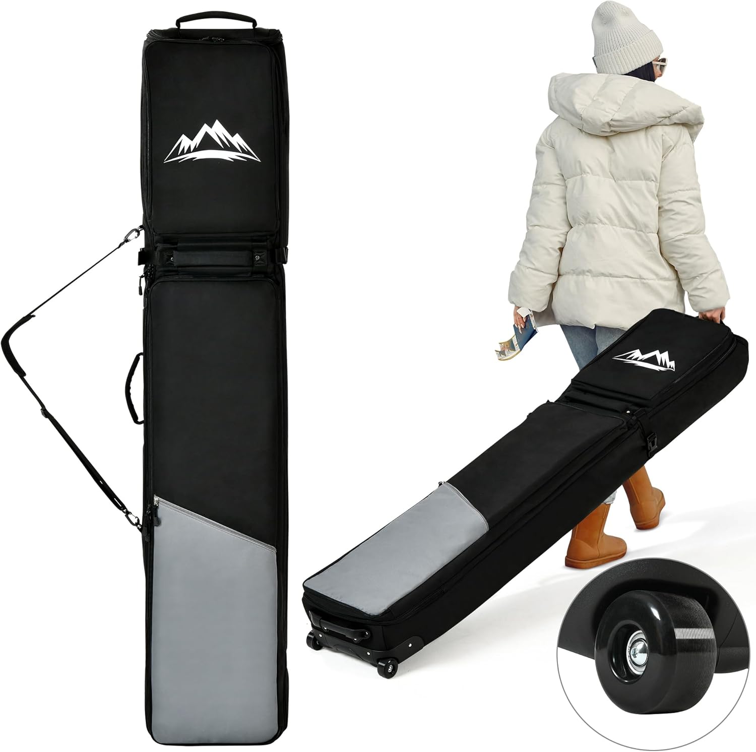 Shopsource Wheeled Snowboard Bag - Ultimate Protection