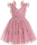 Toddler Butterfly Dress Sparkle Sequins Tulle - Fairy Tutu for Ages