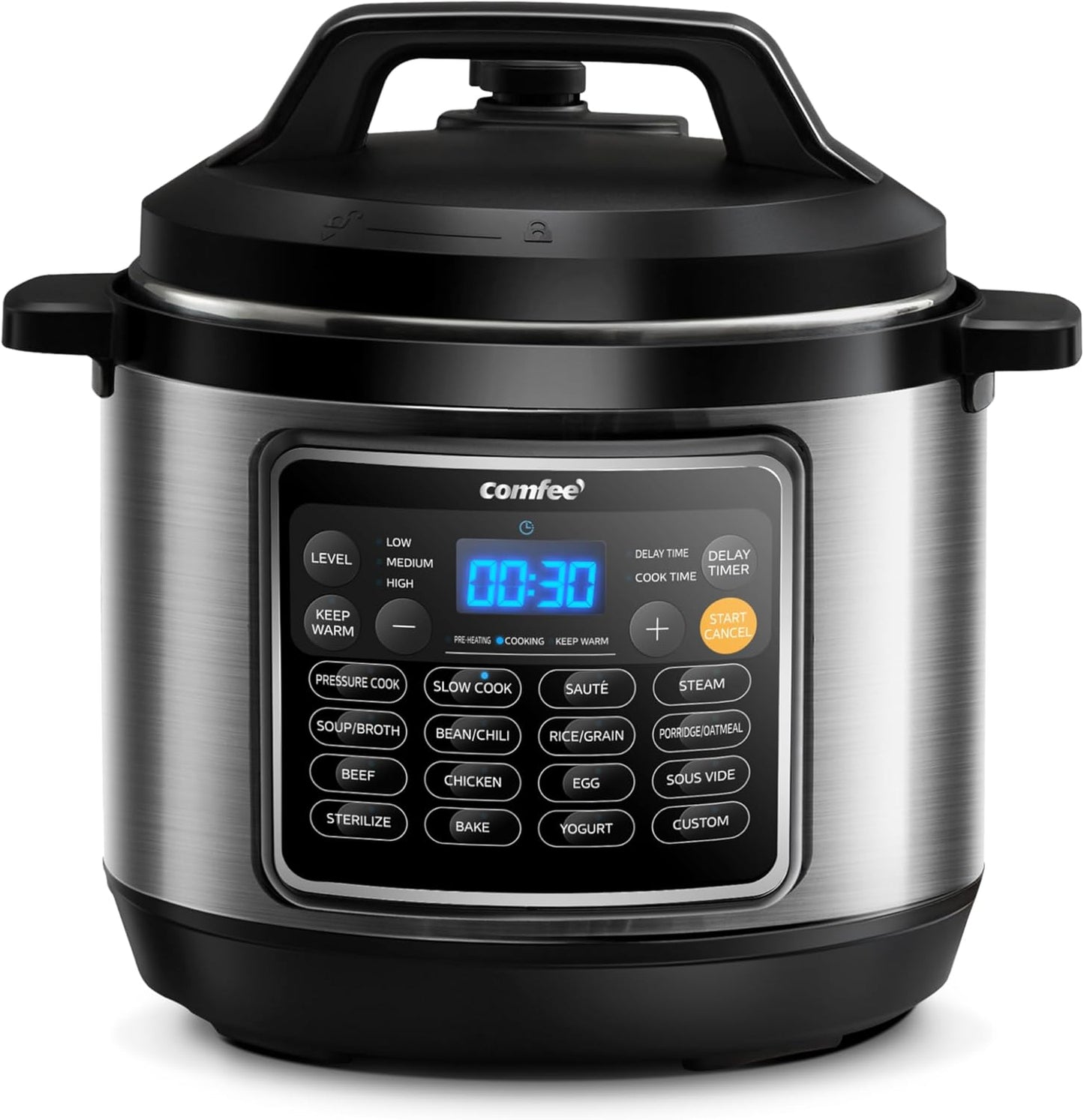 COMFEE 16 in 1 Electric Pressure Cooker for Family Feasts