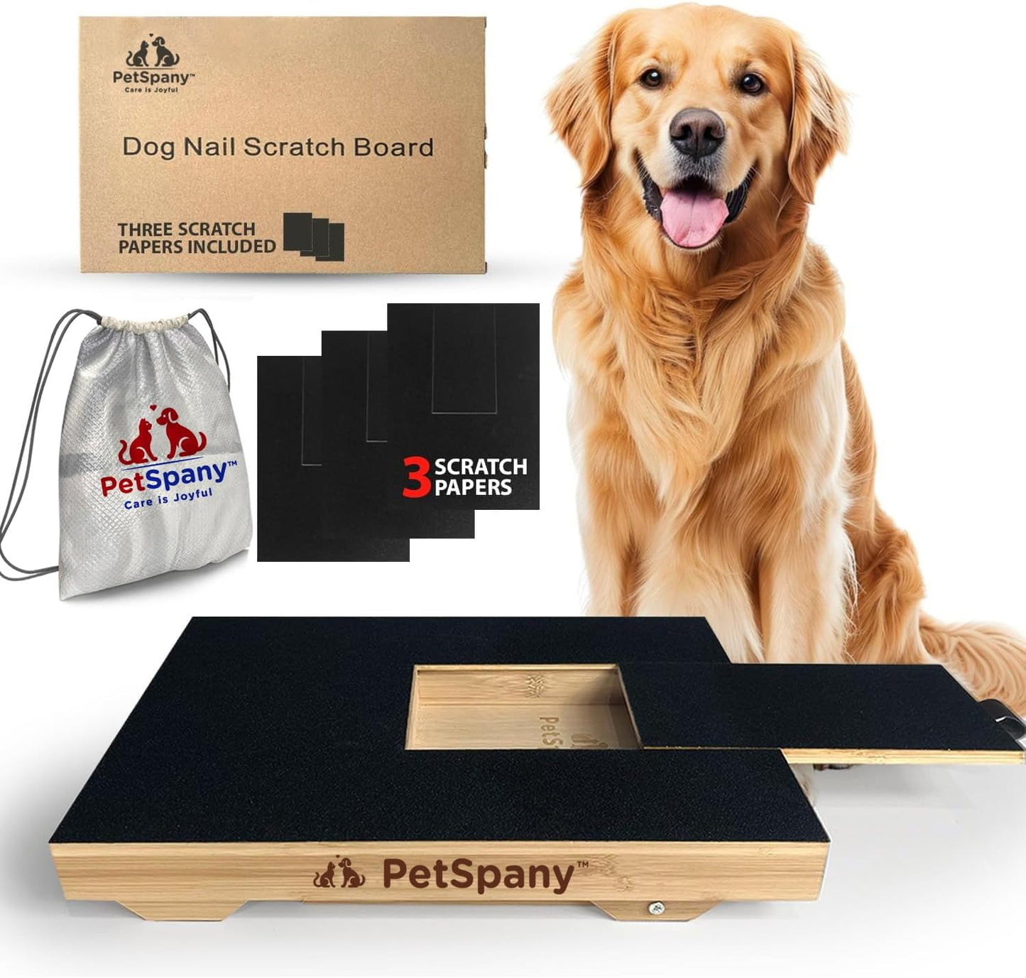 Dog Nail Scratch Board - Gentle Grooming Solution for Pets
