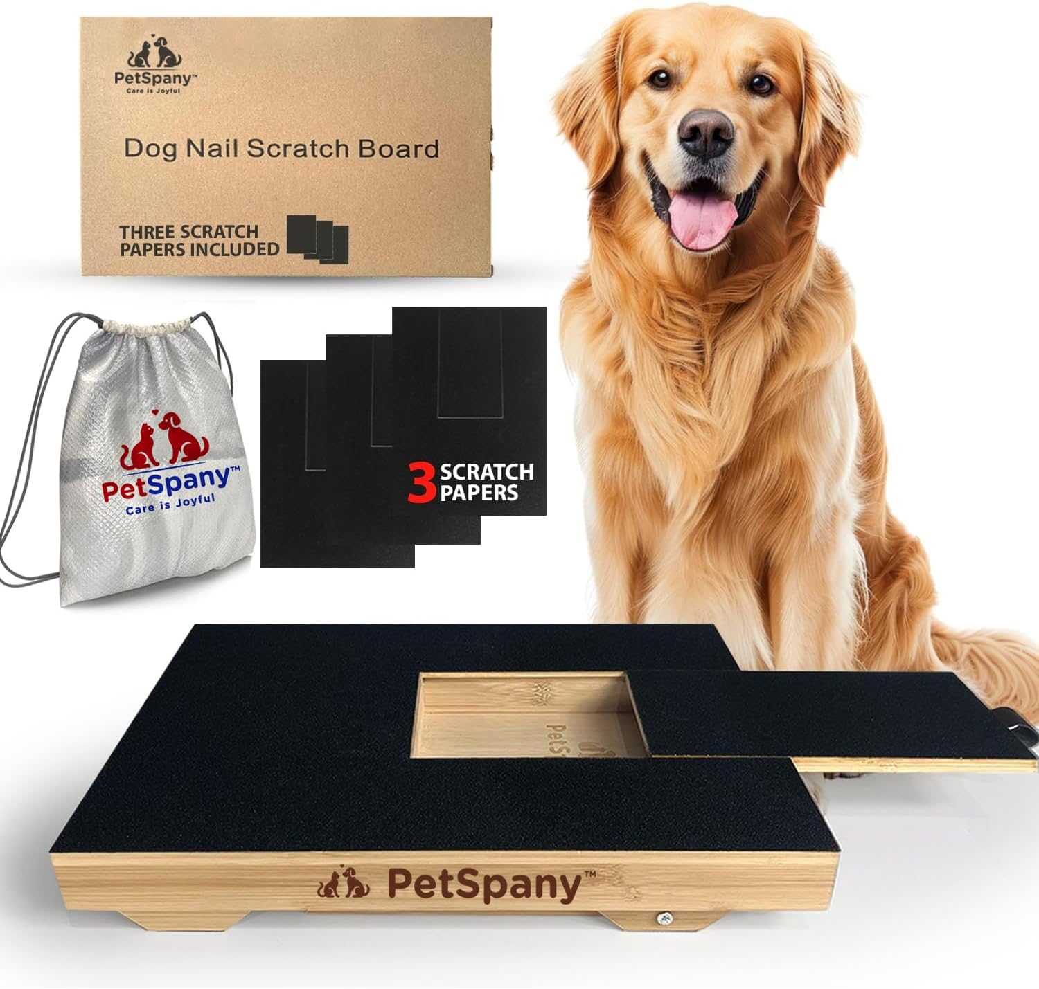 Dog Nail Scratch Board - Gentle Grooming Solution for Pets
