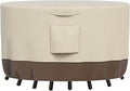 Round Patio Table Cover 110in Diameter x 28in High - Heavy Duty