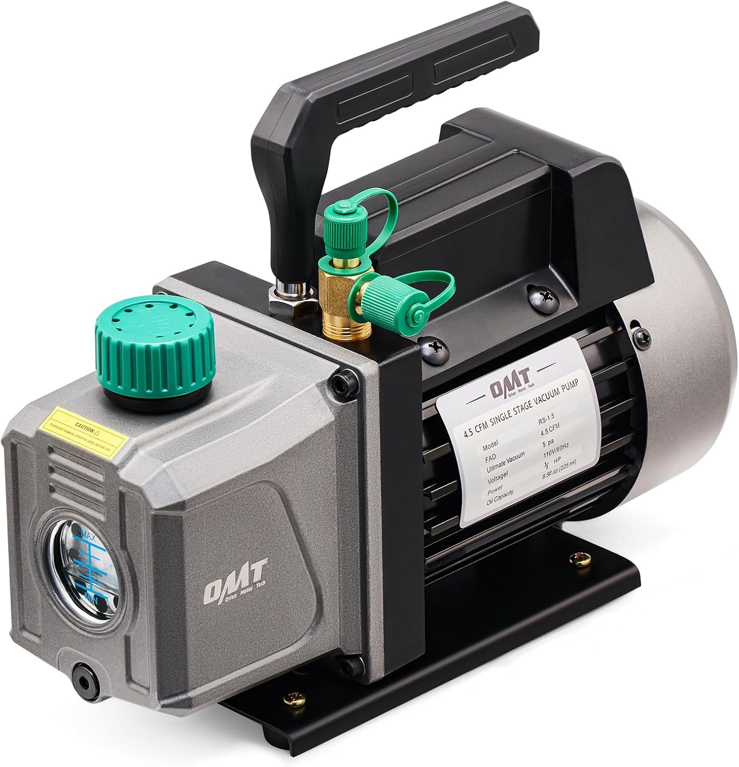 Orion Motor Tech Vacuum Pump for HVAC R12 R22 R134a R410a R502