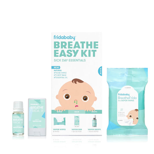 Frida Baby Breathe Easy Kit - Natural Baby Congestion Relief