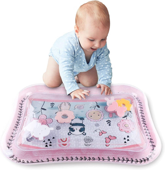 High Contrast Tummy Time Mat - Baby Sensory Toy
