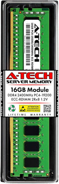 A-Tech 16GB DDR4 2400MHz ECC RDIMM - Server Memory