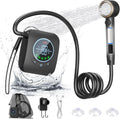 Portable Shower 8000mAh Rechargeable Camping Shower - Long Run Time