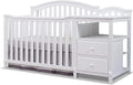 SORELLE Berkley 4-in-1 Crib and Changer - Convertible Nursery Bed