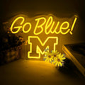 Michigan Wolverines Neon Sign for Game Day and Home Decor