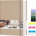 EMSHOI A4 Lined Journal Notebook - Thick 100 GSM Paper for Notes
