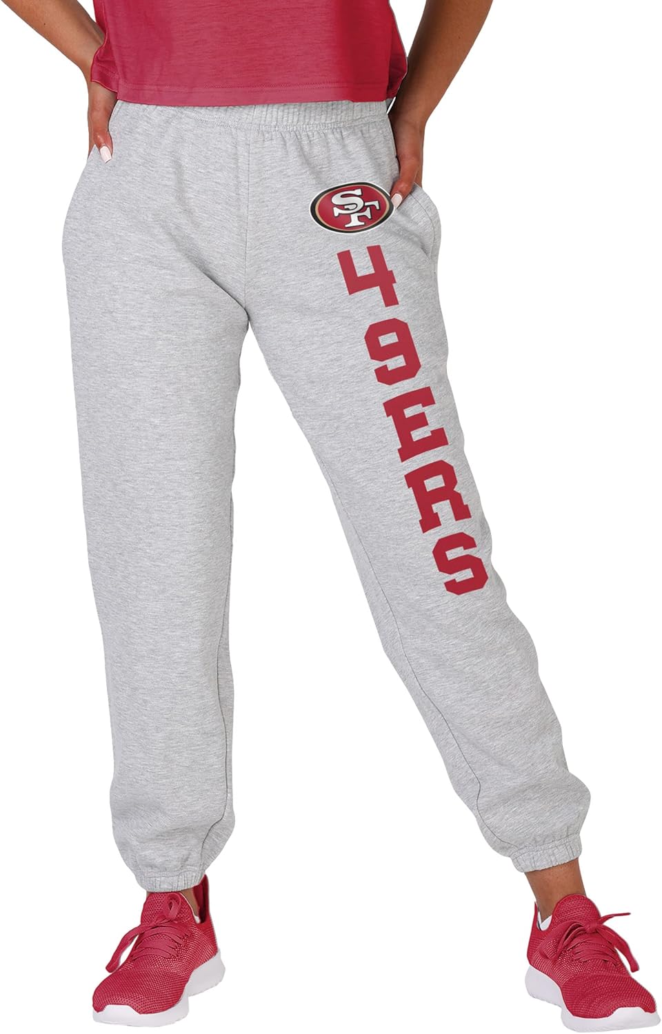 FOCO Women's NFL Team Logo Gear Stylish Fashion Sweatpants