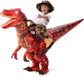 Kids Inflatable Raptor Costume for Halloween Parties and Fun