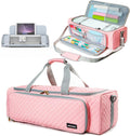 AMOIGEE Carrying Case for Cricut Explore & Maker - Quilted Pink
