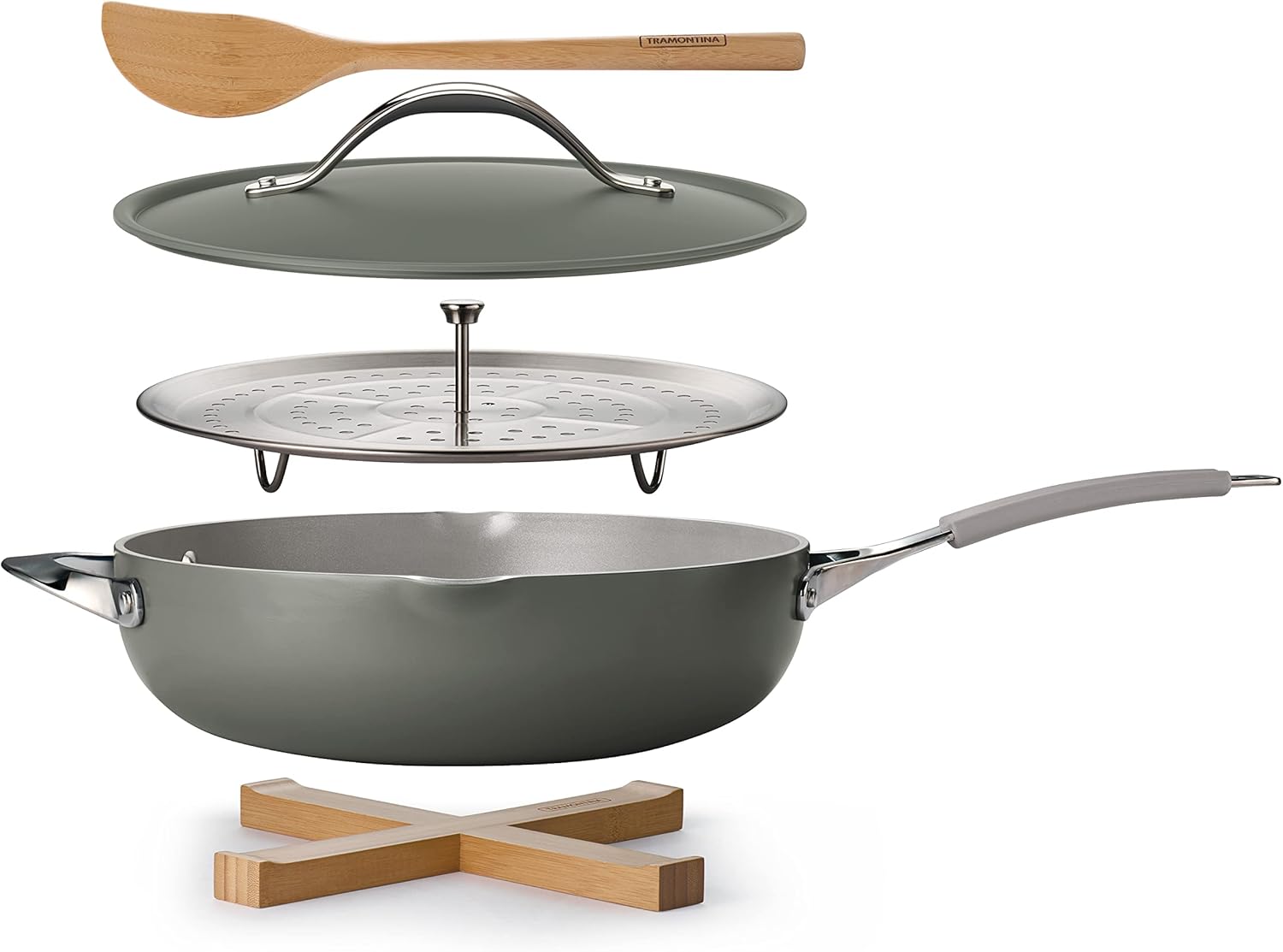 Tramontina All-in-One Plus Pan Set for Versatile Cooking Needs