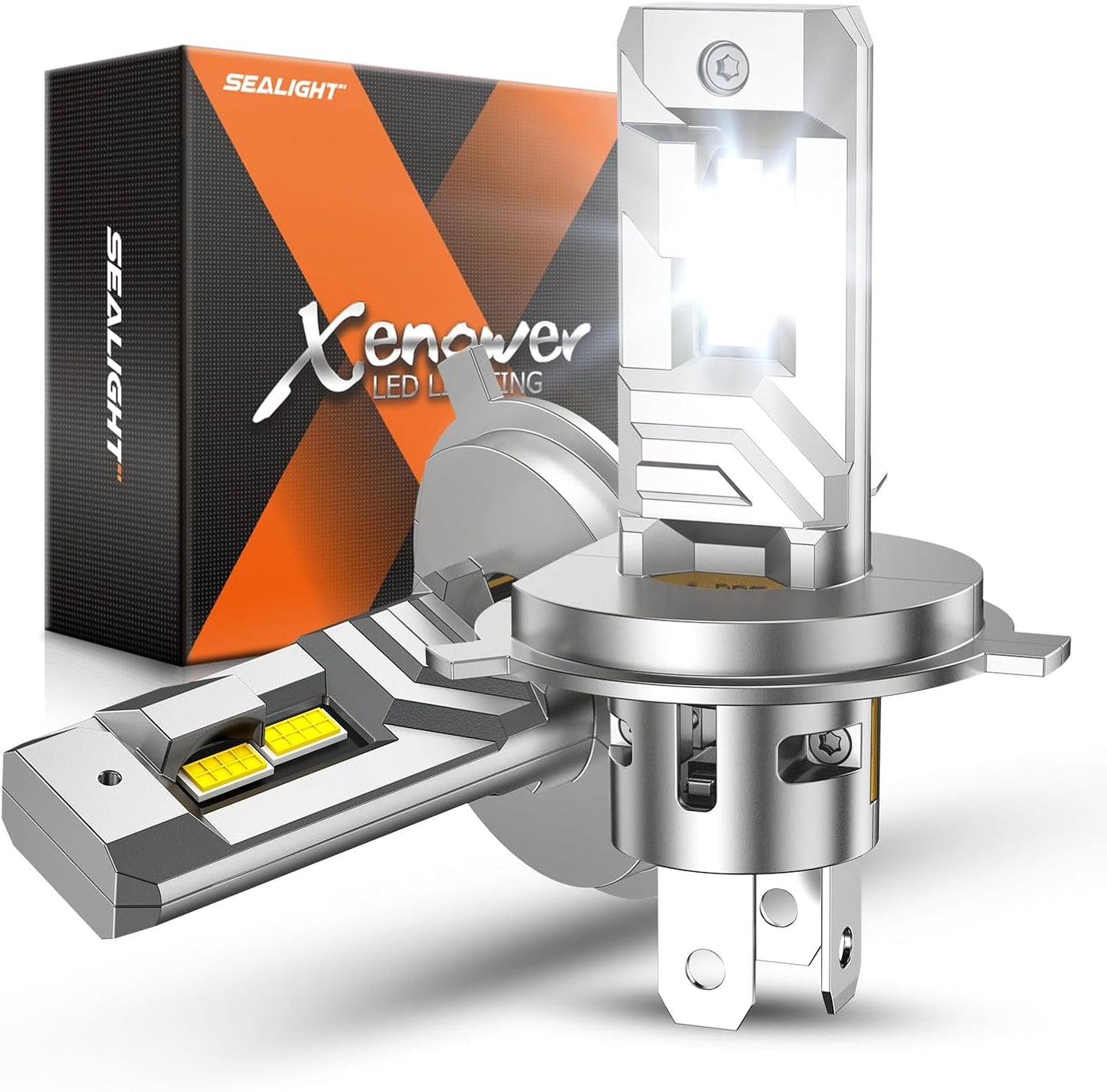 SEALIGHT H4 Bulbs Offer 800% Brightness Upgrade for Safety