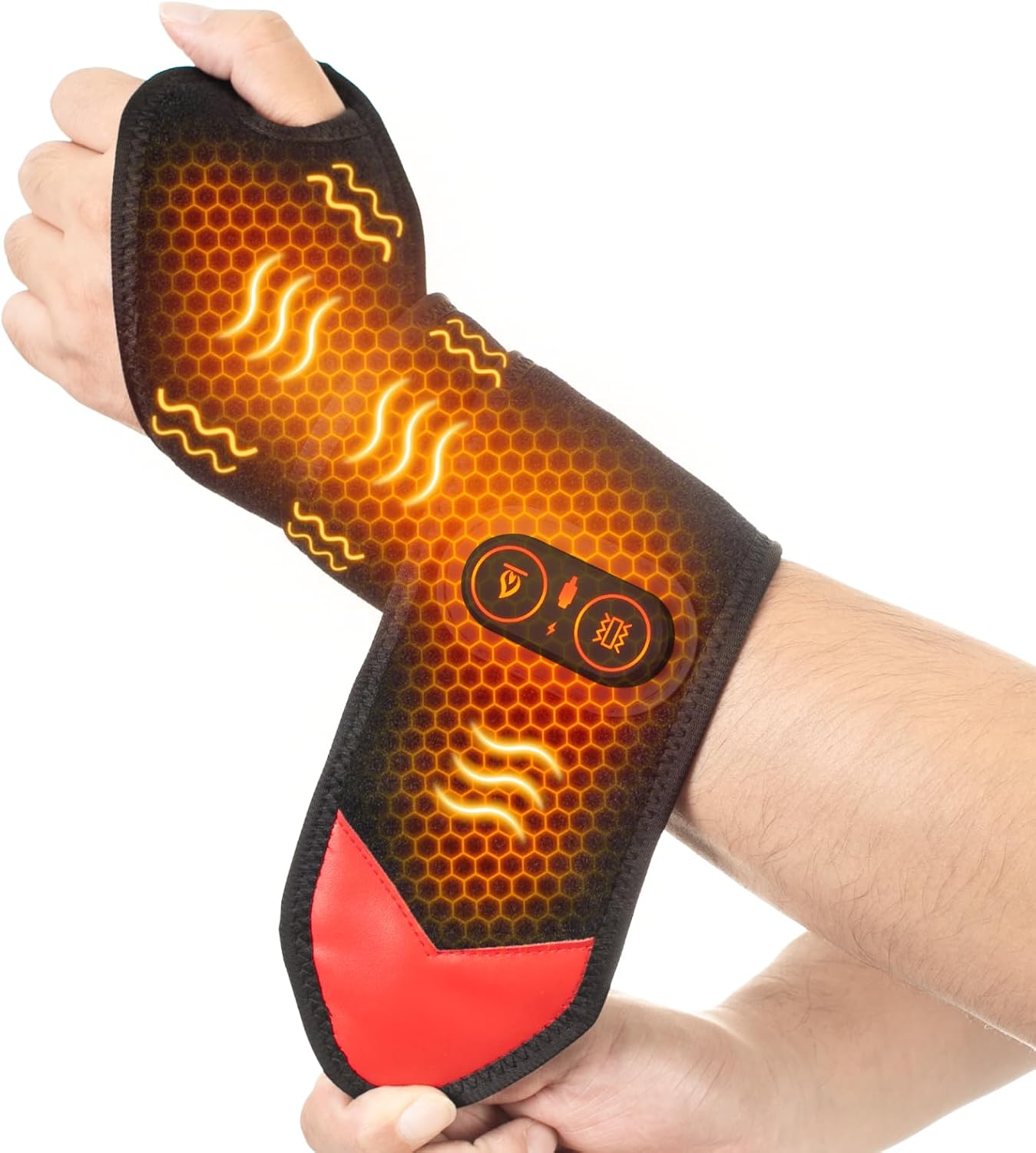 Yabuu Cordless Wrist Heating Pad for Pain Relief and Comfort