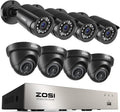 ZOSI 3K Lite 8CH Home Security Camera System - Reliable 8-Camera DVR