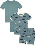 Vaenait Toddler Kids Animal Flower Pattern Summer Pajamas