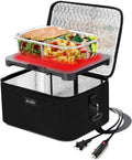 Review Aotto Portable Electric Lunch Box Warmer - 3-in-1 Car Food Heater