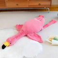 50 in Large Flamingo Stuffed Animal Plush Pillow - Soft Cuddle Pillow