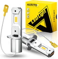 AUXITO H3 LED Bulb Yellow 3000K - 16,000LM Super Bright Fog Light