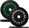 Olympic Bumper Plates Set 70 LB - Durable Virgin Rubber Plates