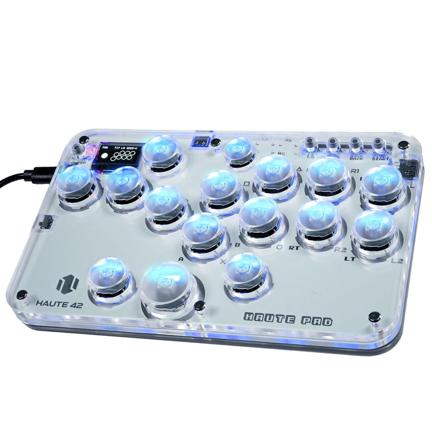 Sehawei Haute42 Arcade Stick with Custom RGB & Turbo Functions