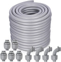 1 Inch 100 FT Non Metallic Liquid-Tight Conduit and Connector Kit