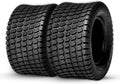 AutoForever Pack of 2 Turf Lawn Tractor Mower Tires 24x12-12 - Durable