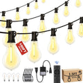 100FT Outdoor String Lights with 64+4 Bulbs - Concentrated Patio