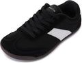 WHITIN Wide Barefoot Sneakers for Women - Brogue Toe Cap Style Jewelry