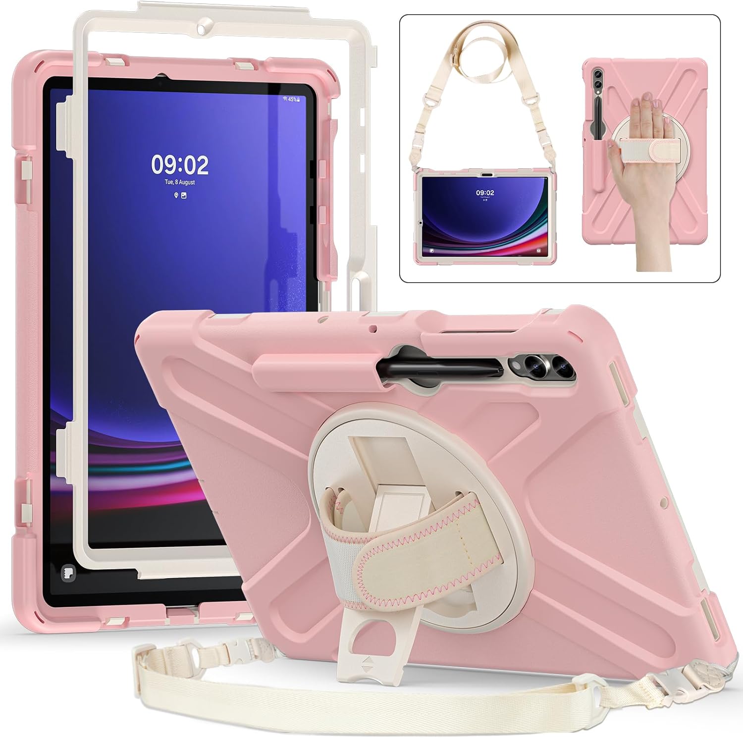 Dteck Galaxy Tab S10+/S9 FE+/S9+/S8+/S7 FE/S7+ Case Review