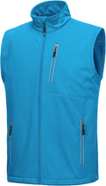 33,000ft Mens Windproof Lightweight Golf Vest - Breathable, Pocketed