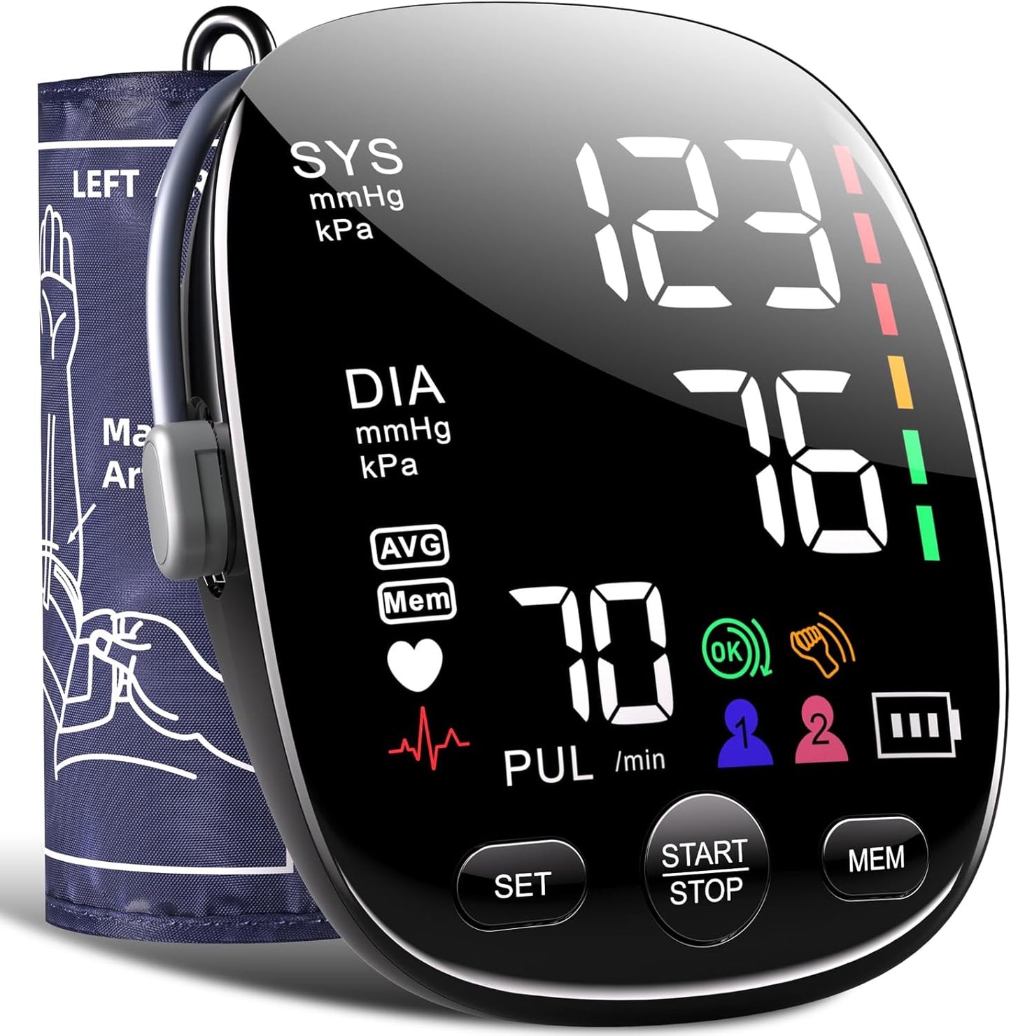Blood Pressure Monitor for Home Use - AILE Automatic BP Machine