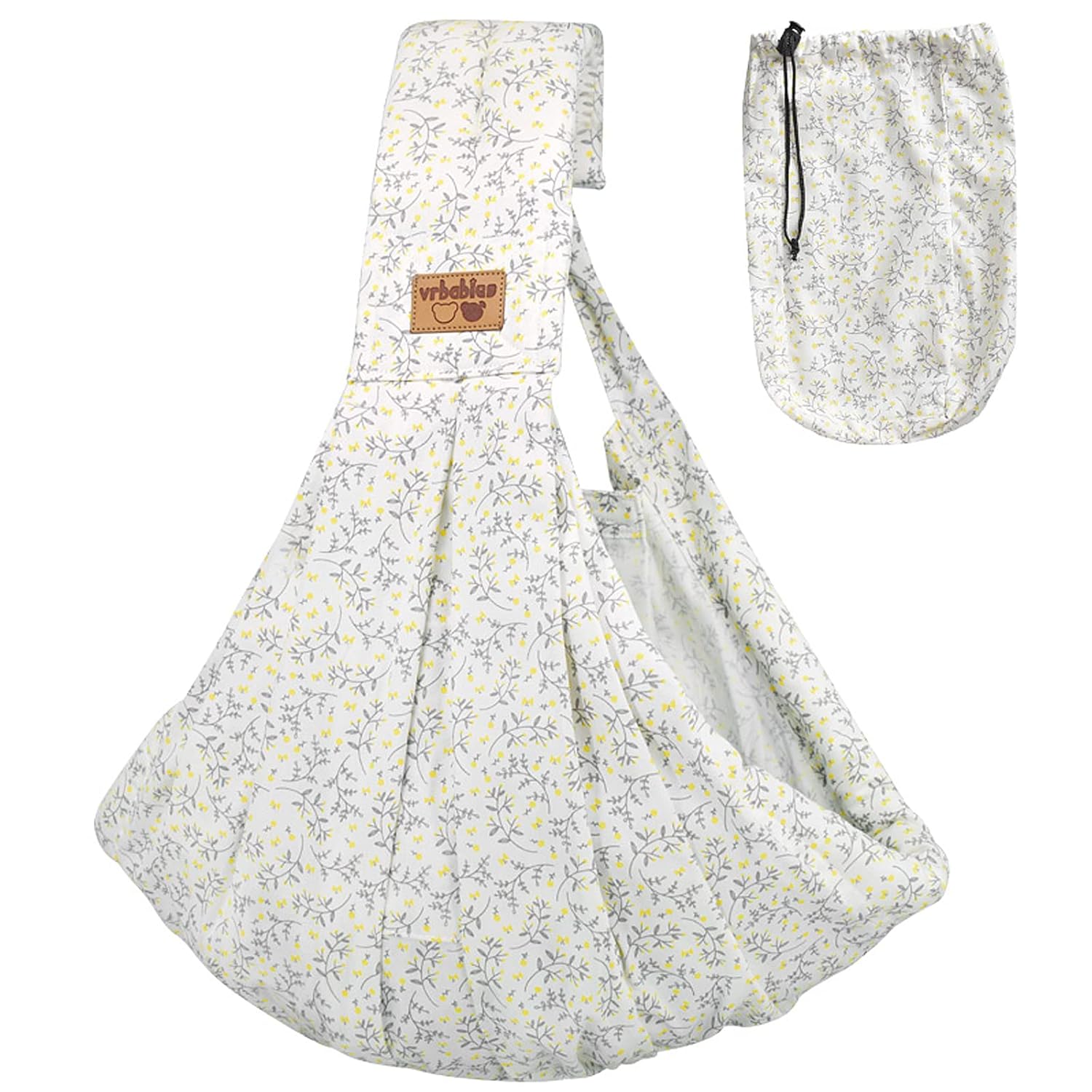 Adjustable Baby Sling Carrier for Newborns - Easy Nursing & Travel