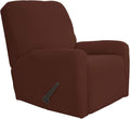 Easy-Going Recliner Stretch Sofa Slipcover 4-Pieces - Soft Spandex Fit