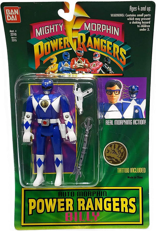 Transform with Blue Ranger Action Figure